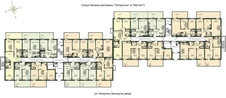Объявление о продаже двухкомнатной квартиры, 59.3 м², этаж 1 из 5. Фото 3