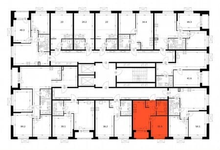 Продажа однокомнатной квартиры, 32.3 м², этаж 15 из 16. Фото 2