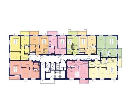 Продажа двухкомнатной квартиры, 58.5 м², этаж 23 из 24. Фото 2