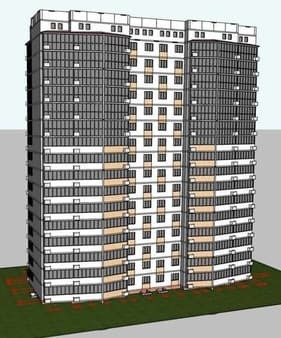 2-комн. квартира, 55.2 м²