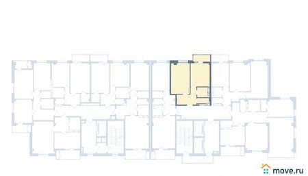Продам однокомнатную квартиру, 45.9 м², этаж 6 из 13. Фото 2
