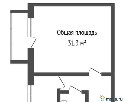 Продать однокомнатную квартиру, 30.4 м², этаж 2 из 5. Фото 1