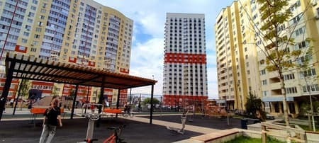 2-комн. квартира, 53.7 м²