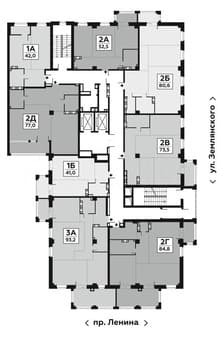 Продам двухкомнатную квартиру, 54.7 м², этаж 5 из 18. Фото 3