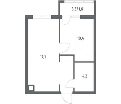Продаю однокомнатную квартиру, 37.2 м², этаж 1 из 5. Фото 2