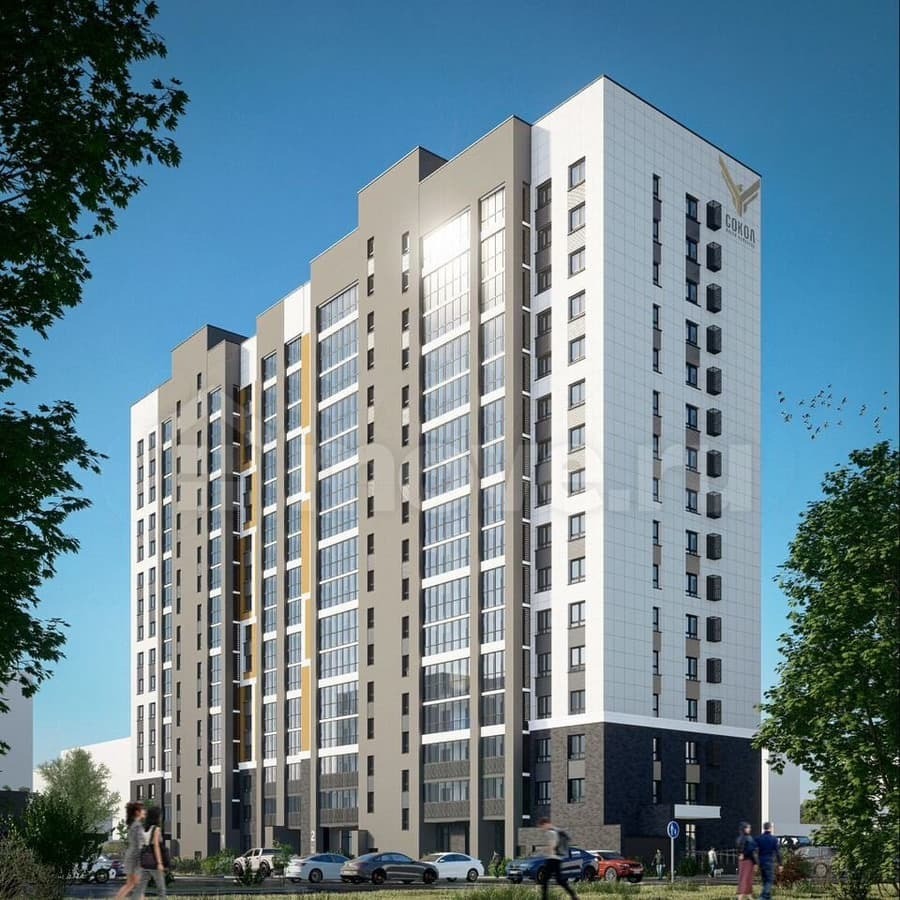 2-комн. квартира, 46.4 м²