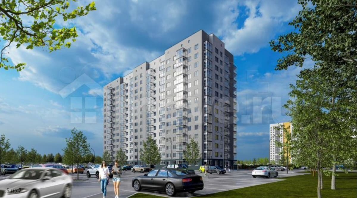 2-комн. квартира, 61.9 м²