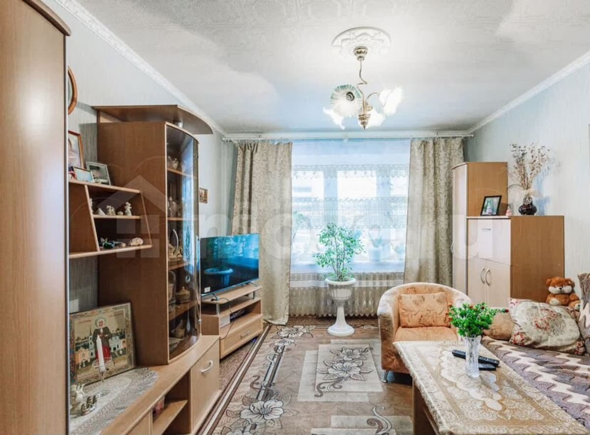 3-комн. квартира, 62.9 м²