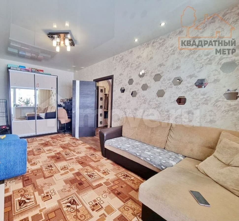 1-комн. квартира, 33.1 м²