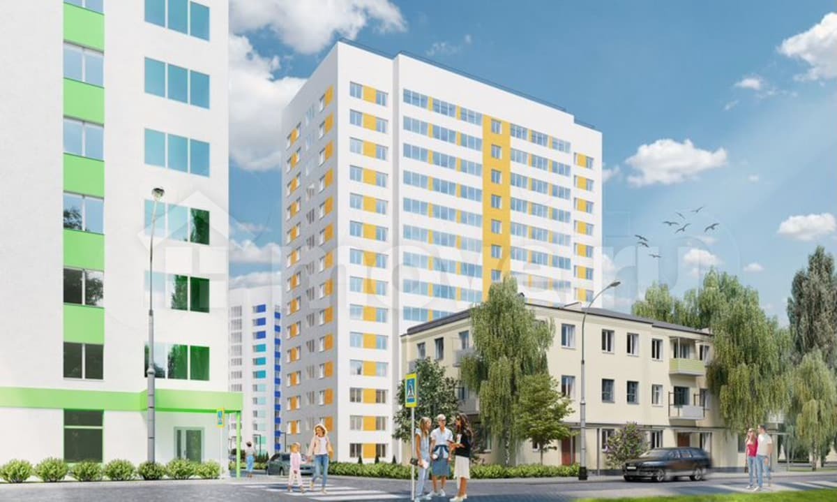 1-комн. квартира, 34.9 м²